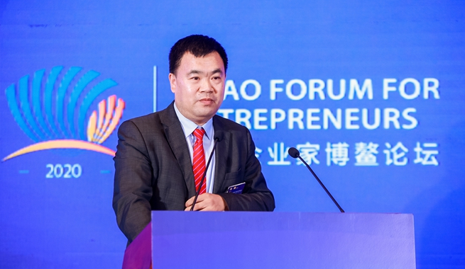 北京永聚河環?？萍加邢薰径麻L馮強演講