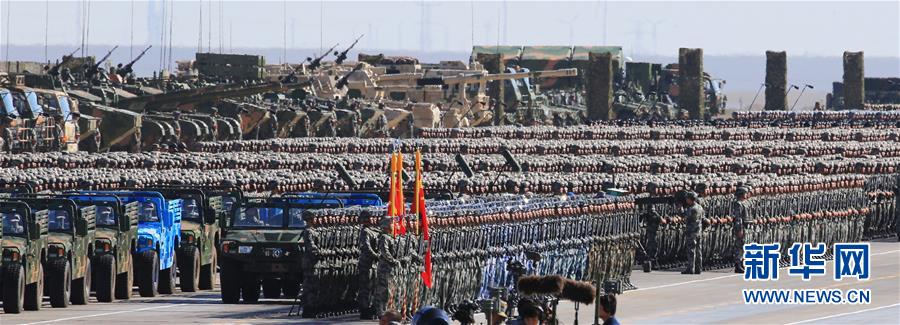 （新華全媒頭條·強軍思想引領新征程·圖文互動）（7）那一刻，我們光榮接受檢閱