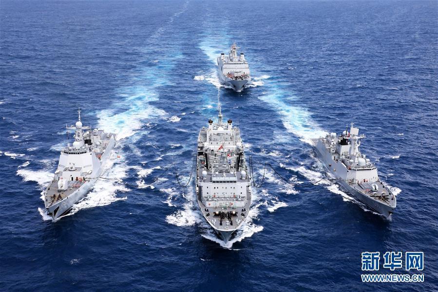 （新華全媒頭條·人民海軍70年·圖文互動）（14）向海圖強春潮涌——黨中央、中央軍委和習主席關心人民海軍建設發展紀實
