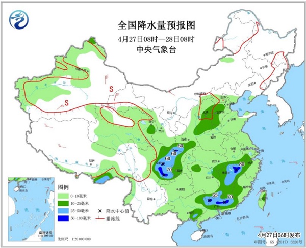 周末雨不休！南北方同迎大范圍降水