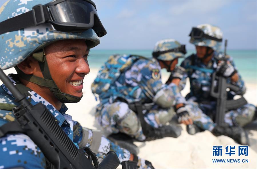 （壯麗70年·奮斗新時代·新華全媒頭條·圖文互動）（6）“你在我的航程上，我在你的視線里”——走進海軍西沙中建島官兵的五彩世界