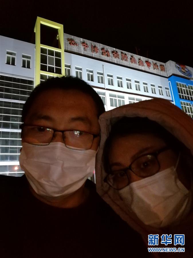 （一線抗疫群英譜·圖文互動）（3）山西檢測員伉儷：疫情不退，決不放松