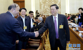 十二屆全國人大常委會第八次會議分組審議環保法修訂草案