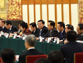 十二屆全國人大常委會第十八次會議舉行聯組會議