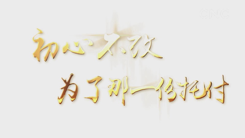 初心不改，為了那一份托付