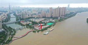 長江南京段持續高水位