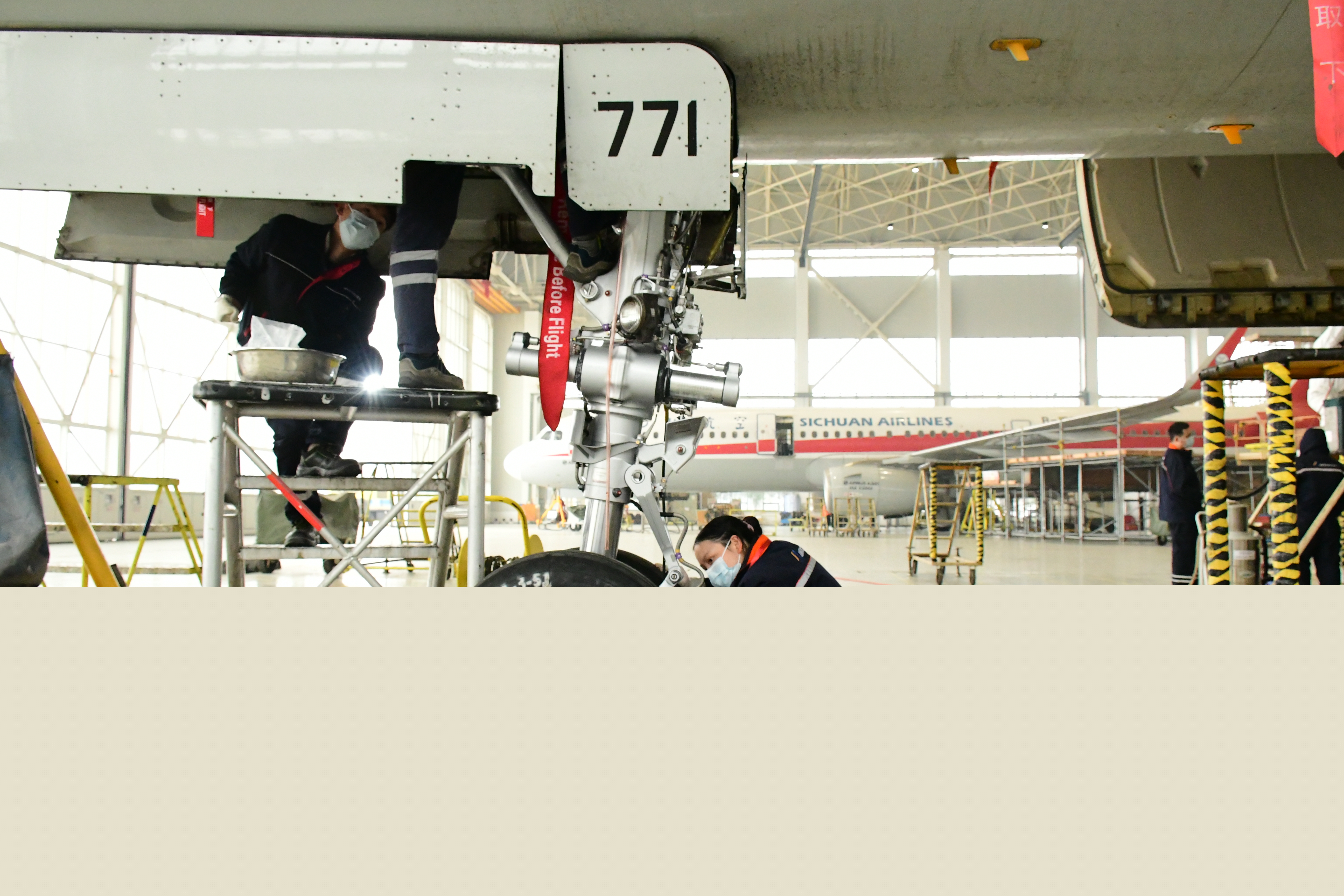 迎接2021年春運 加強飛機維護工作