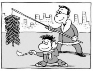 春節若遇霧霾，煙花怎么放？
