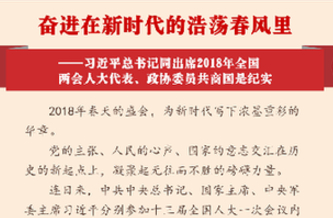 習近平總書記同出席2018年全國兩會人大代表、政協委員共商國是紀實