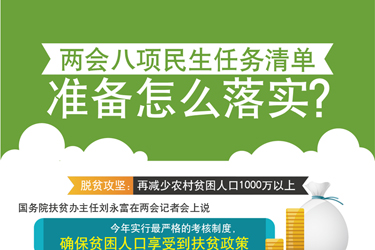 圖表：兩會八項民生任務清單準備怎么落實？