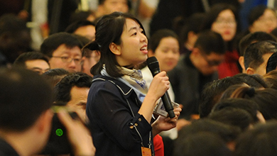 財新網、財新周刊記者提問