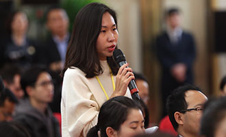 中國新聞社、中國新聞網記者提問