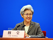 十二屆全國人大三次會議副秘書長、發言人傅瑩