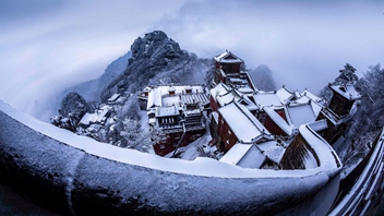 追夢足跡｜武當：云繞仙山，雪落紫金