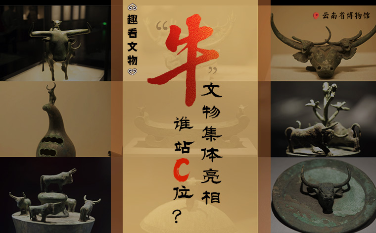 【趣看文物】“牛”文物集體亮相，誰站C位？