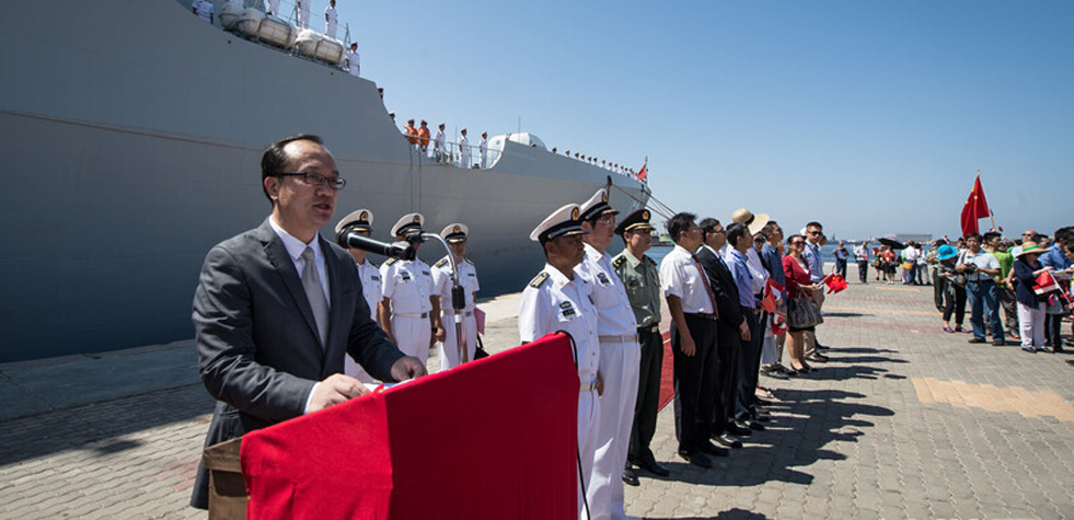 友誼、和平、交流、合作：中國海軍152艦艇編隊到訪埃及