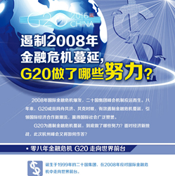 【G20系列圖解】遏制2008年金融危機蔓延 G20做了哪些努力？