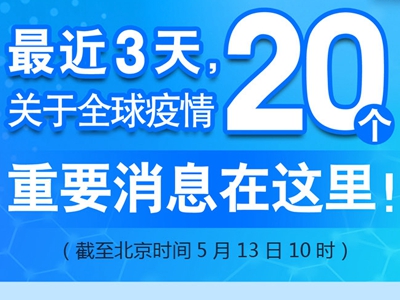 【圖解】最近3天，關于全球疫情20個重要消息在這里！