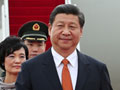 習近平出席韓國總統舉行的歡迎儀式